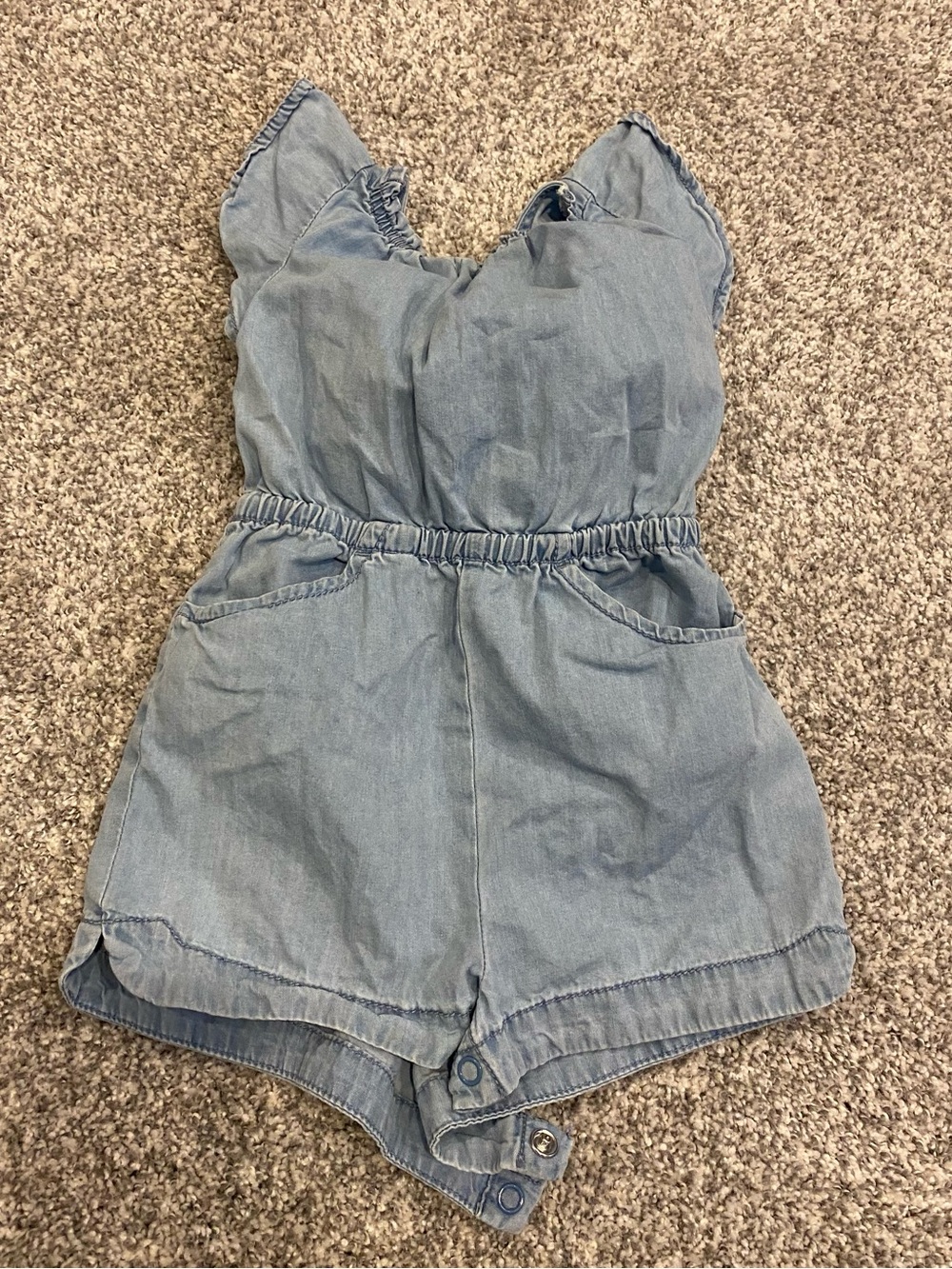 18m Denim Romper Cat & Jack